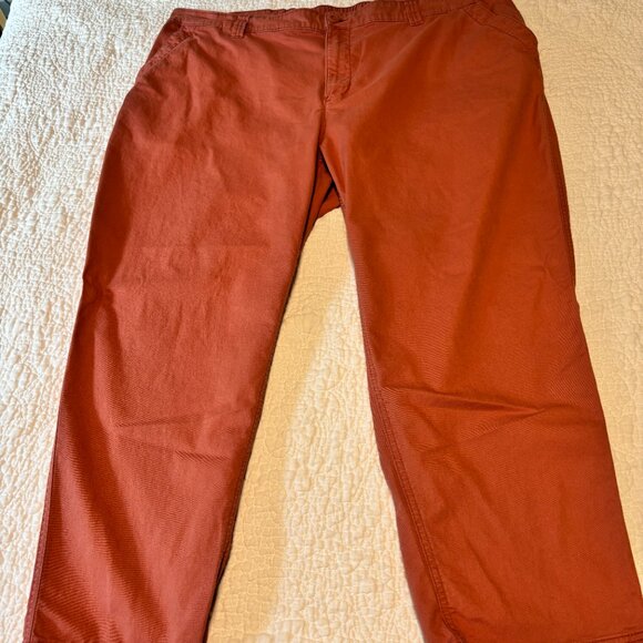 Old Navy High Waisted OG Chino Tapered Straight Pants Size 2XL Pink - Picture 6 of 6
